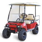1982-00.5 Club Car DS - Fold Down Windshield with Optional Tint